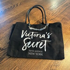 Victoria's Secret Black and White Tote